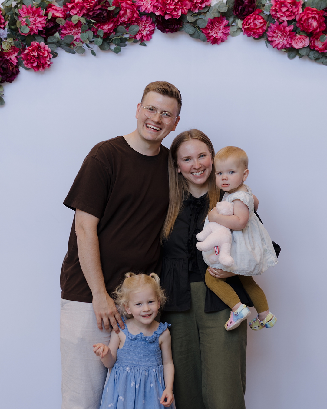 Noah Gibson and family